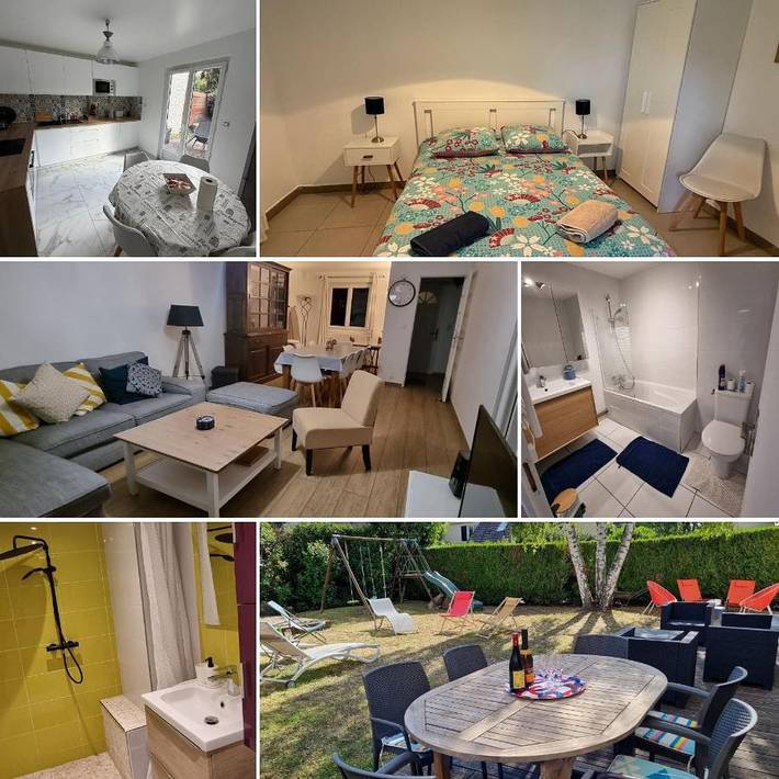 Gîte pour 10 personnes, avec jardin et vue, adapté aux familles à Villepinte - 2