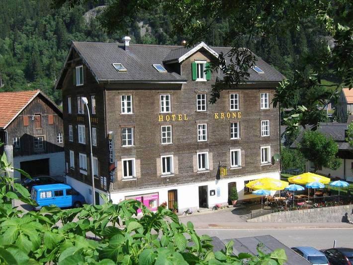 Hotel für 2 Personen, mit Terrasse und Sauna sowie Ausblick im Uri