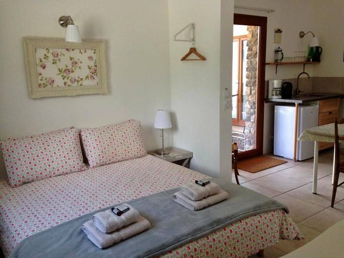 Appartement de vacances pour 4 personnes, avec vue et jardin