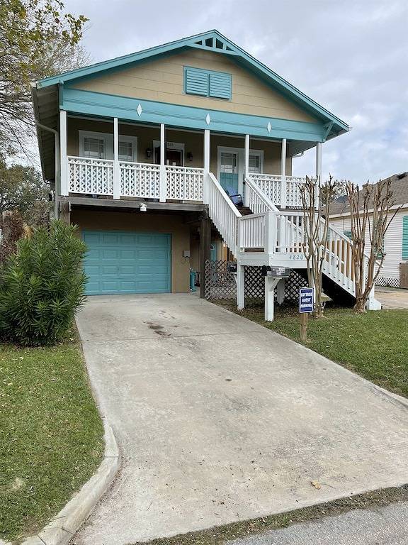 Gemütliches Ferienhaus in der Nähe von Strand und Kongresszentrum. in Galveston Island, Galveston