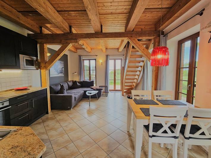 Ferienwohnung für 2 Personen, mit Terrasse und Ausblick