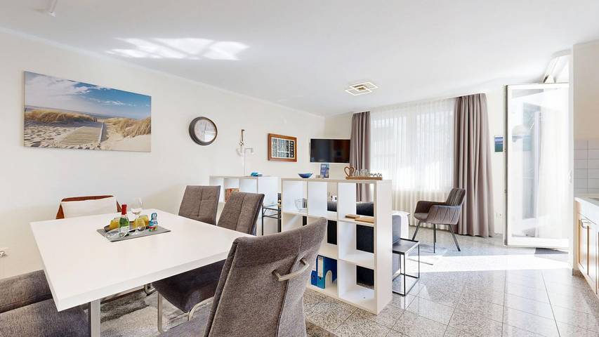 Ferienwohnung für 4 Personen, mit Balkon und Sauna in Binz