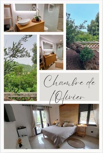 Cottage pour 2 personnes, avec jardin ainsi que terrasse et vue à Taradeau