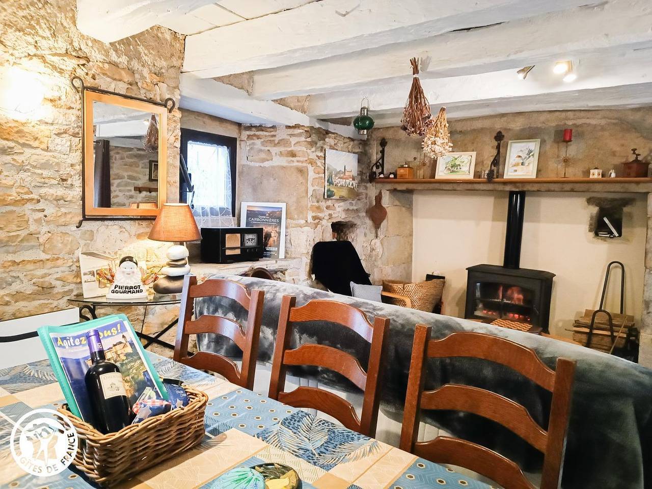 Casa de huéspedes para 5 personas con terraza in Rocamadour, Parque Natural Regional Causses du Quercy