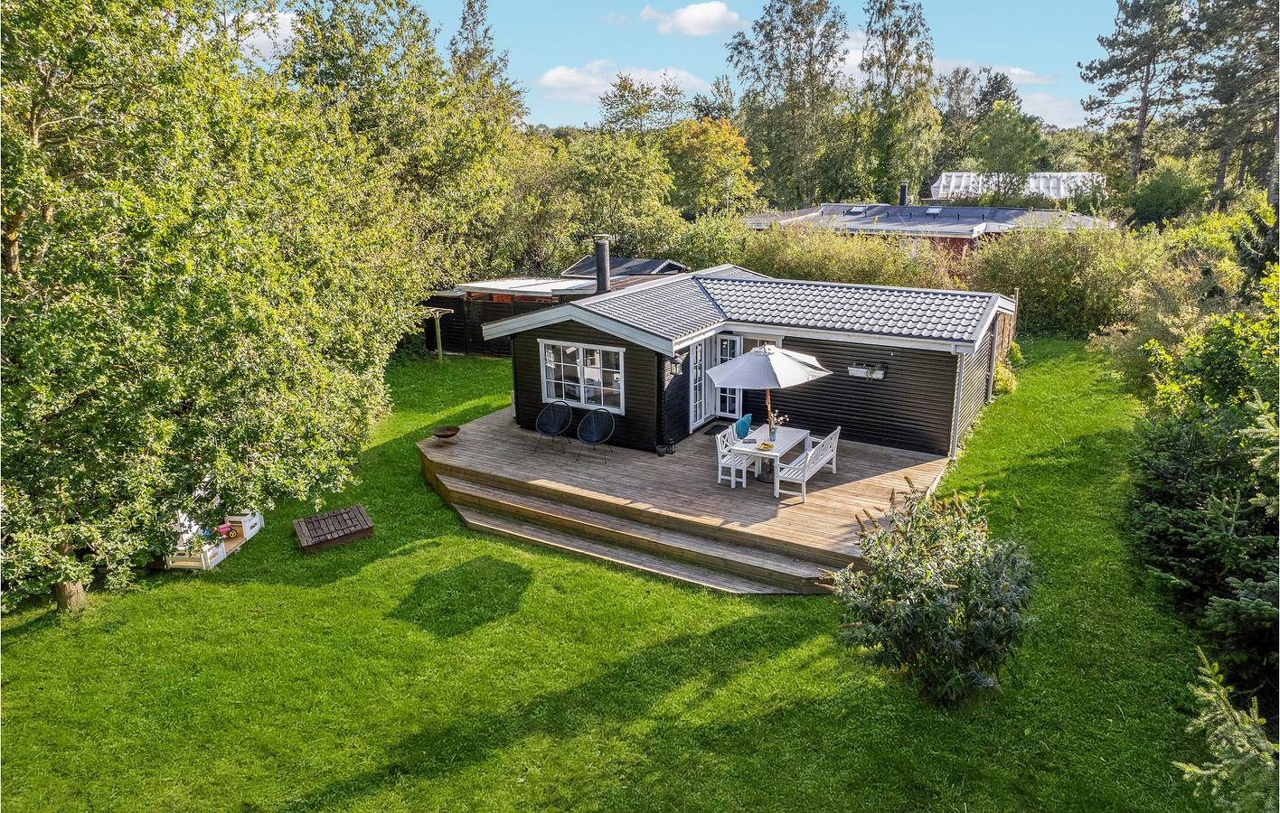 Ferienhaus für 6 Personen mit Terrasse in Vig Lyng, Vig