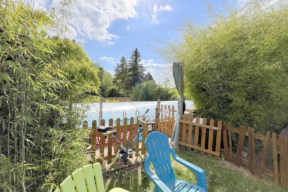 Maison de Campagne 6 Personnes Avec Piscine 11 m x 3 M-baignoire Balnéothérapie in Breuilpont, Évreux und Umgebung
