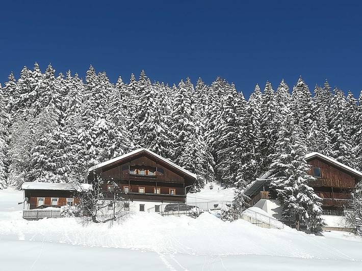 Ferienhaus für 5 Personen, mit Balkon und Terrasse sowie Garten in Assling