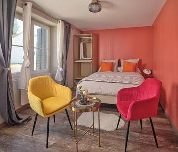 Gîte pour 2 personnes, avec vue et terrasse à Saint-Philbert-de-Grand-Lieu