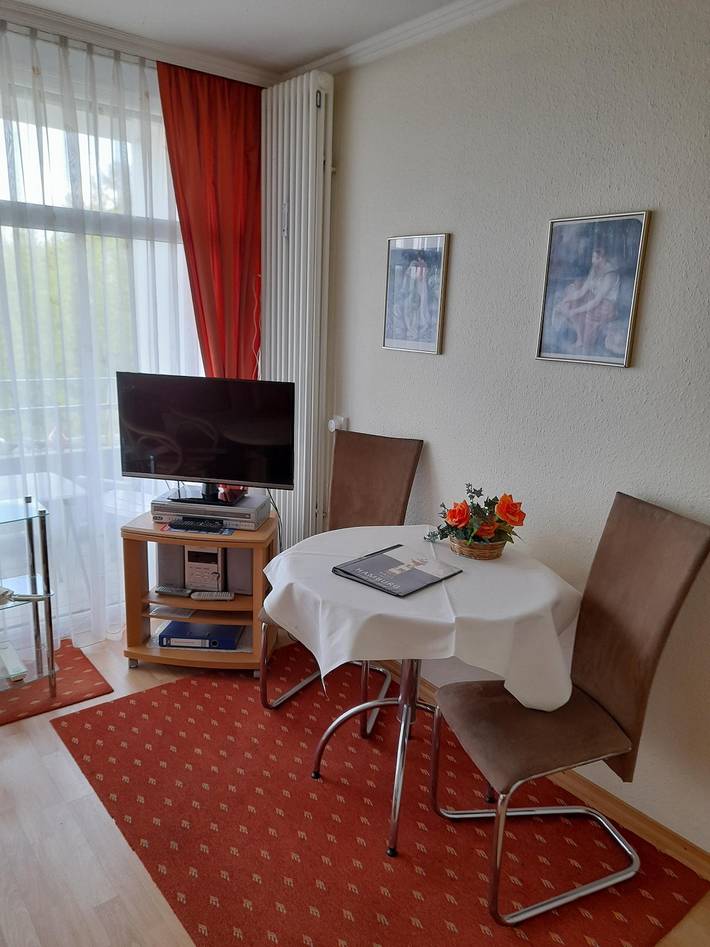 Ferienwohnung für 2 Personen, mit Balkon und Balkon/Terrasse sowie Garten in Bad Füssing