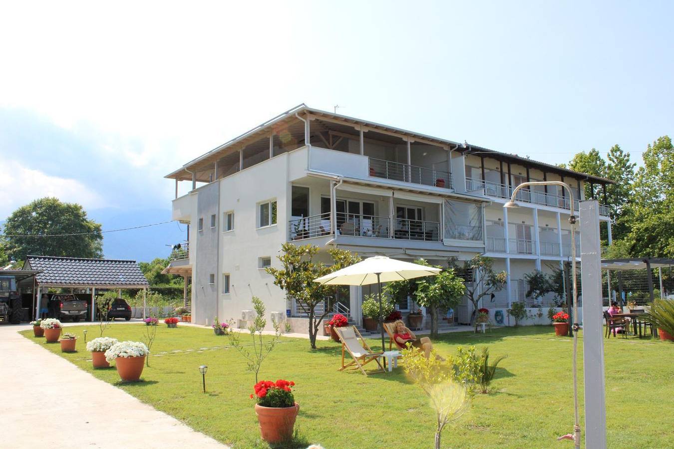 Geheel appartement, Vakantieappartement voor 5 personen met terras in Skotinas, Olympos Nationaal Park