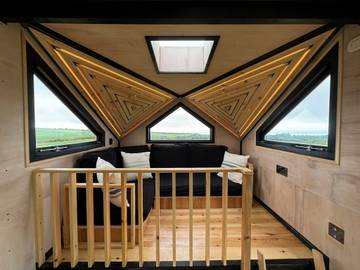 Ferienhaus für 2 Personen, mit Meerblick und Garten, kinderfreundlich in Devon