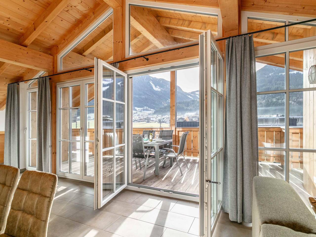 Geheel appartement, Prachtig penthouse nabij het skigebied Brixen in Brixen im Thale, Kitzbüheler Alpen