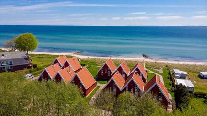 Ferienhaus für 5 Personen, mit Sauna und Garten sowie Ausblick, mit Haustier in Schashagen
