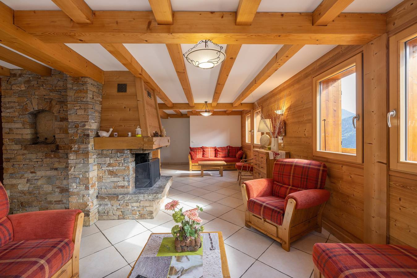 Chalet 'Très beau chalet Vue Mont-Blanc' mit Bergblick, privater Sauna und Wlan in Saint-Gervais-les-Bains, Pays du Mont-Blanc