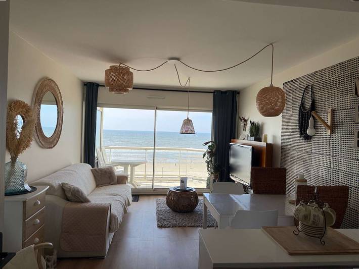 Location de vacances pour 3 personnes, avec terrasse à Cucq