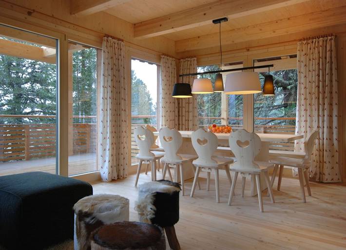 Ferienhaus für 10 Personen, mit Balkon und Whirlpool sowie Sauna an der Turracher Höhe