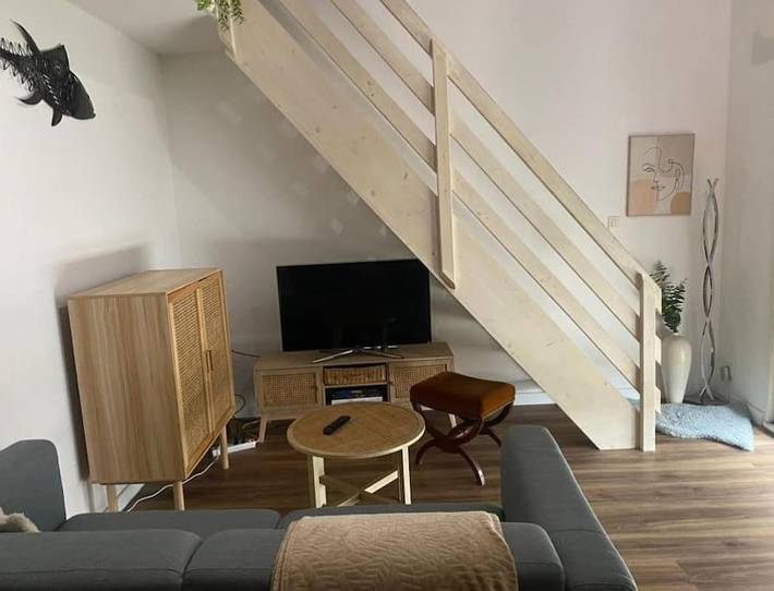 Appartement de vacances pour 5 personnes, avec Balcon et Terrasse