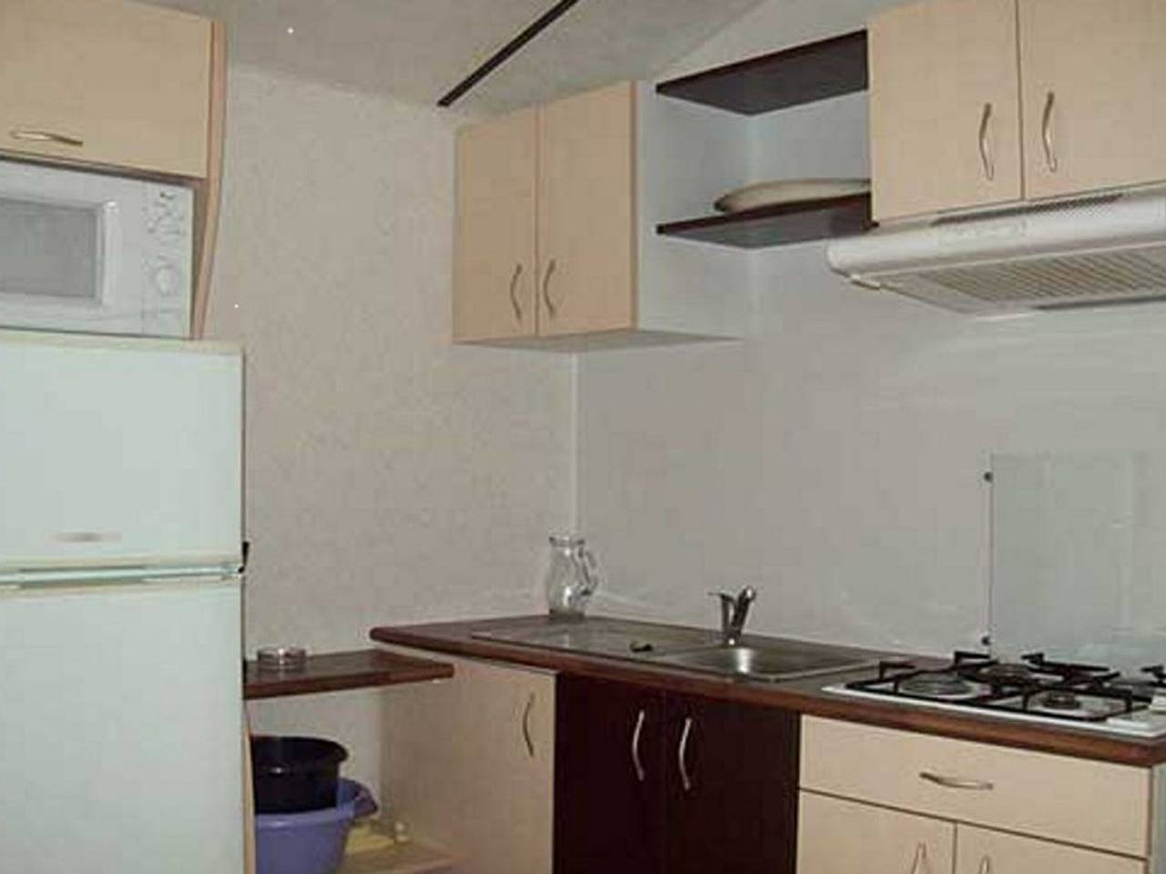Familien-Mobilheim mit Terrasse für 6 Personen in Vairé, Loire-Tal