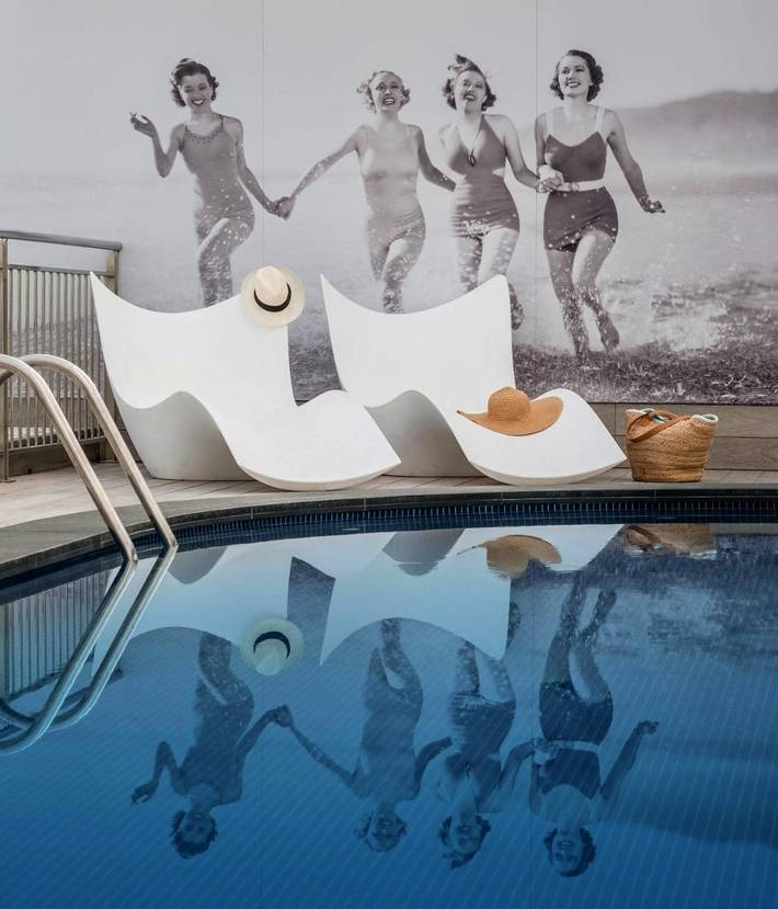 Hôtel pour 10 personnes, avec jacuzzi ainsi que terrasse et sauna, adapté aux familles