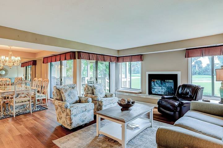 Beach rental for 8 people, with pool and terrace in Hilton Head Island