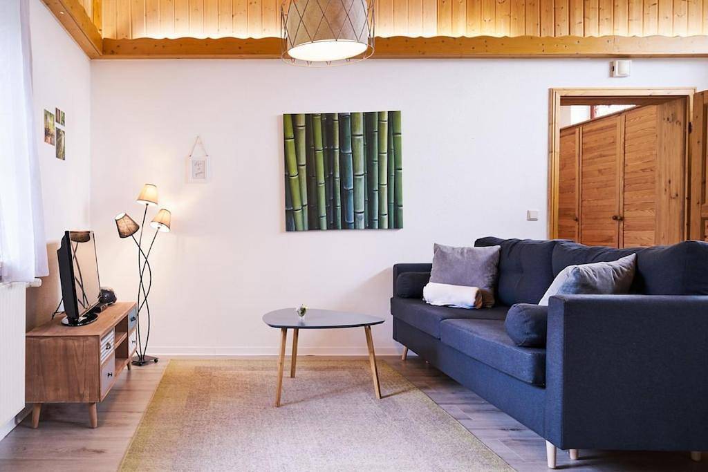 Ganze Wohnung, Ferienwohnung Arnika im Ferienhaus Bergwiese in Suhl, Rennsteig