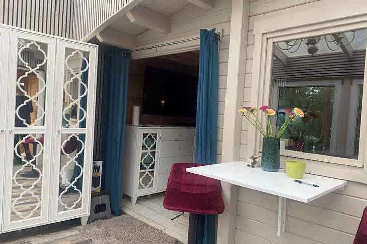 Ferienhaus für 3 Personen, mit Whirlpool und Garten sowie Sauna in Zossen