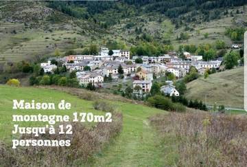 Gîte pour 12 personnes, avec jardin ainsi que vue et balcon, animaux acceptés à Comus (Aude)