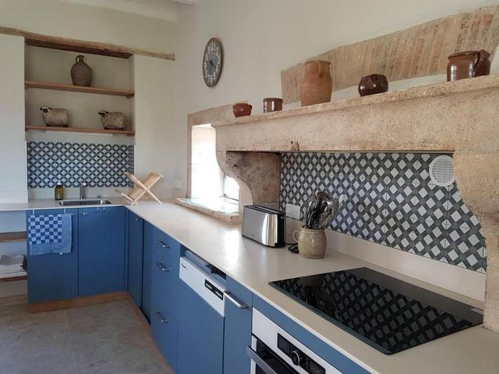Maison de vacances pour 10 personnes, avec Terrasse ainsi que Jardin et Piscine