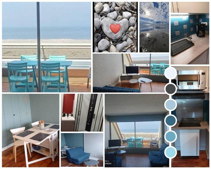 Appartement de vacances pour 2 personnes, avec terrasse et vue, animaux acceptés
