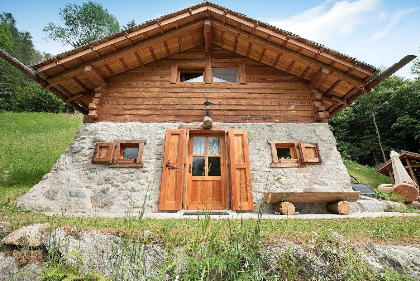 Mountain Chalet "Bio Wild" with Mountain View & Garden; Pet-Friendly in Bocenago, Brenta group