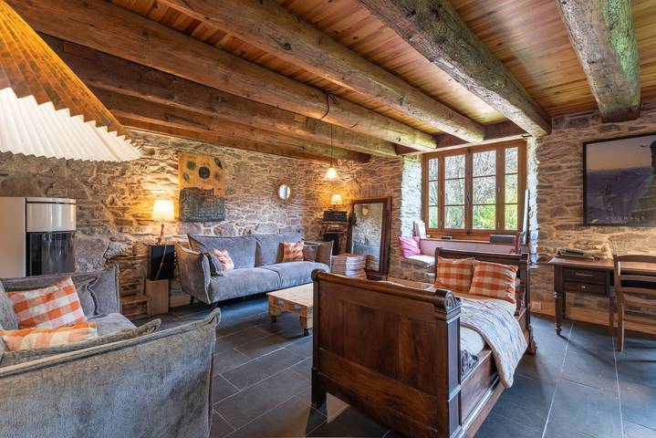 Casa de vacaciones 'La Ketzerie en Adervielle' con vistas a la montaña y jardín privado in Adervielle-Pouchergues, Pirineos franceses