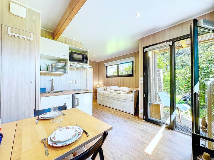Studio pour 2 personnes, avec terrasse et jardin - 1