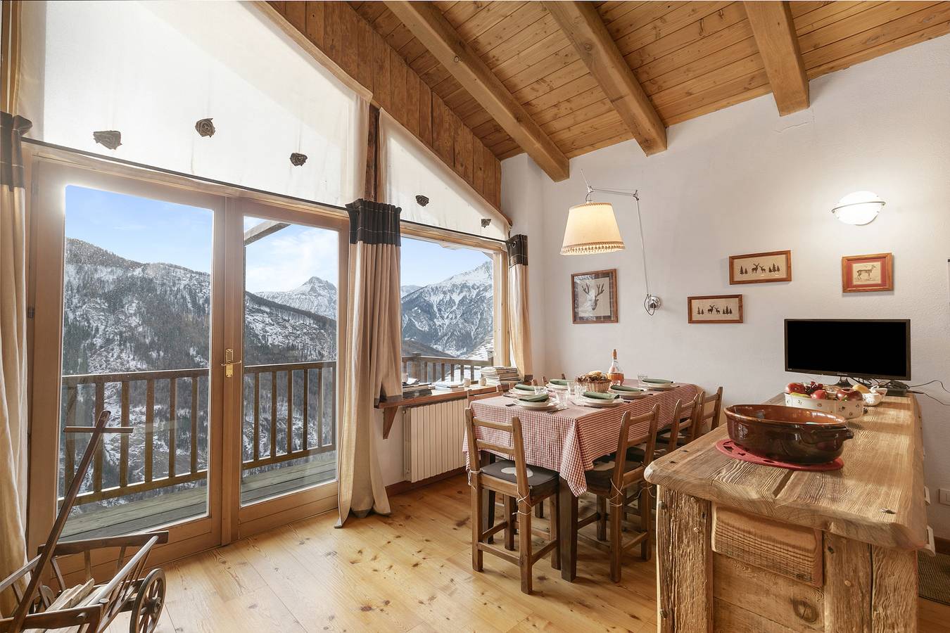 Gleise Lodge apartment in Bardonnèche, Province de Turin