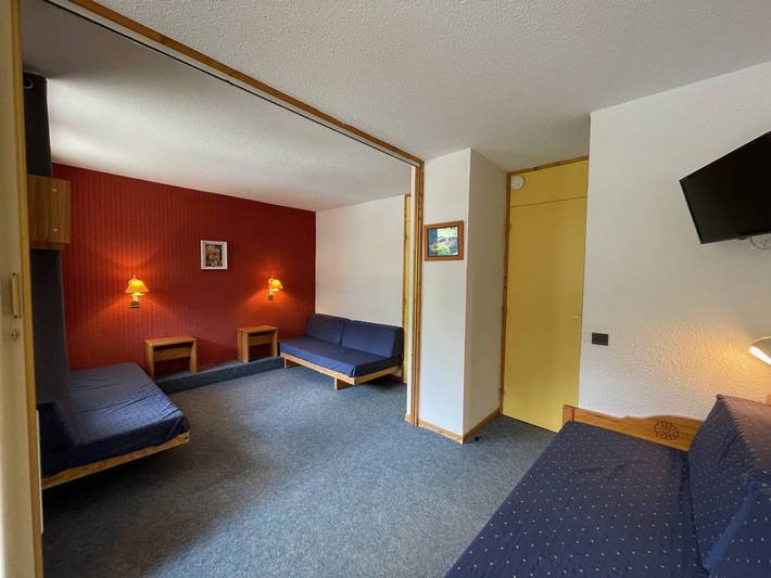 Studio entier, Studio confortable, proche pistes, animaux admis in Valmorel, Les Avanchers-Valmorel