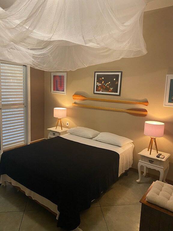 Luxus-Strandhaus mit Pool, Terrasse und Aufzug mit Blick auf das Meer in Ilhabela