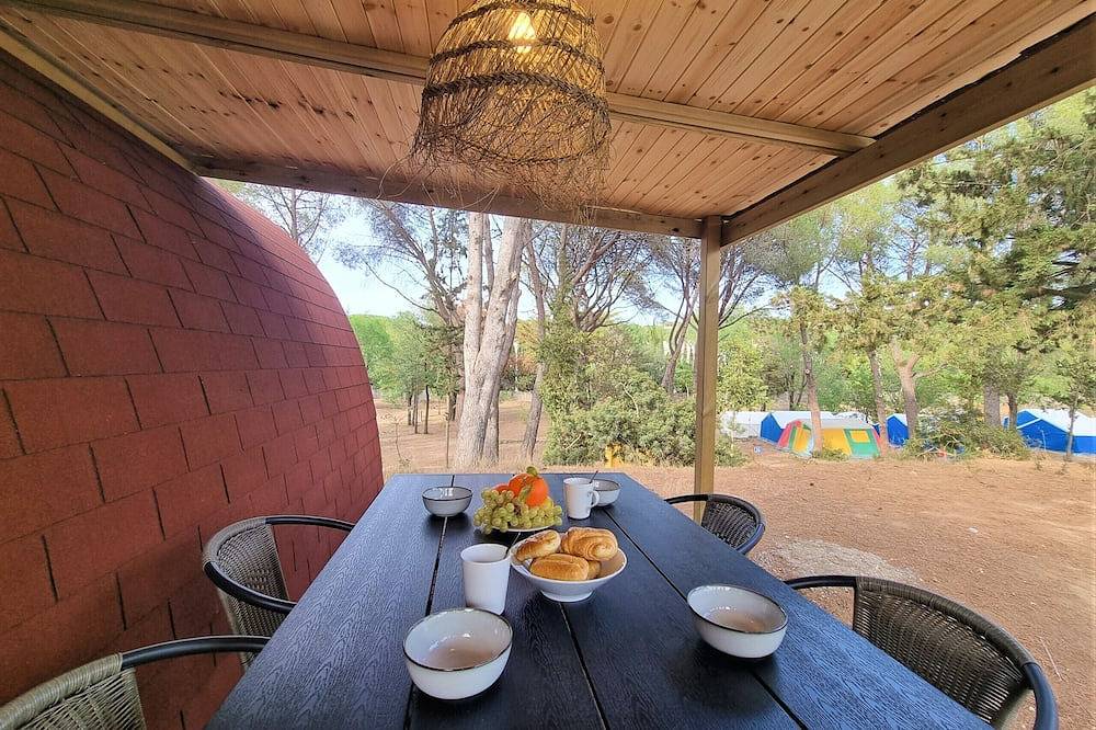 Nomad Paraiso: Beau bungalow confortable et familier in L'Escala, Haut-Ampurdan