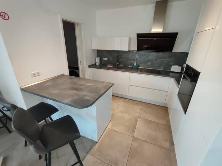 Ferienwohnung für 4 Personen, mit Balkon und Terrasse sowie Garten und Ausblick in Halle (Westfalen)
