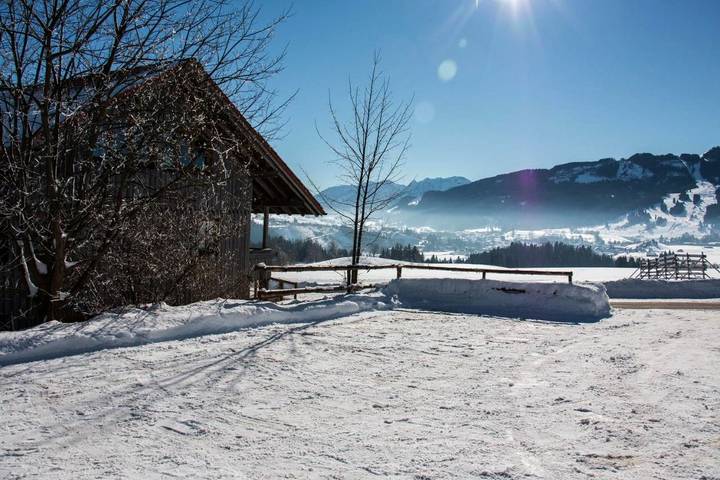 Bauernhof für 3 Personen, mit Balkon und Terrasse sowie Ausblick in Oy-Mittelberg - 2