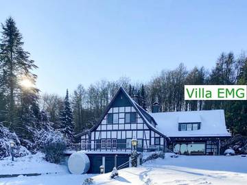 Ferienhaus für 22 Personen, mit Whirlpool und Sauna sowie Garten in Wiehengebirge
