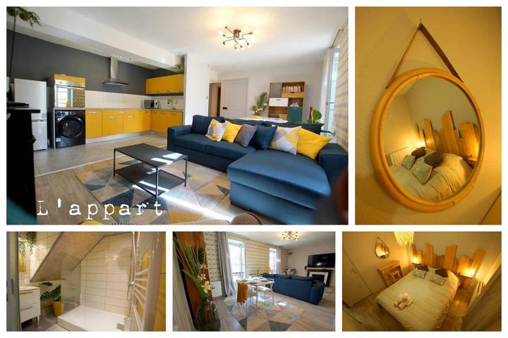 Gîte pour 4 personnes, avec Vue à Châtillon-sur-Chalaronne