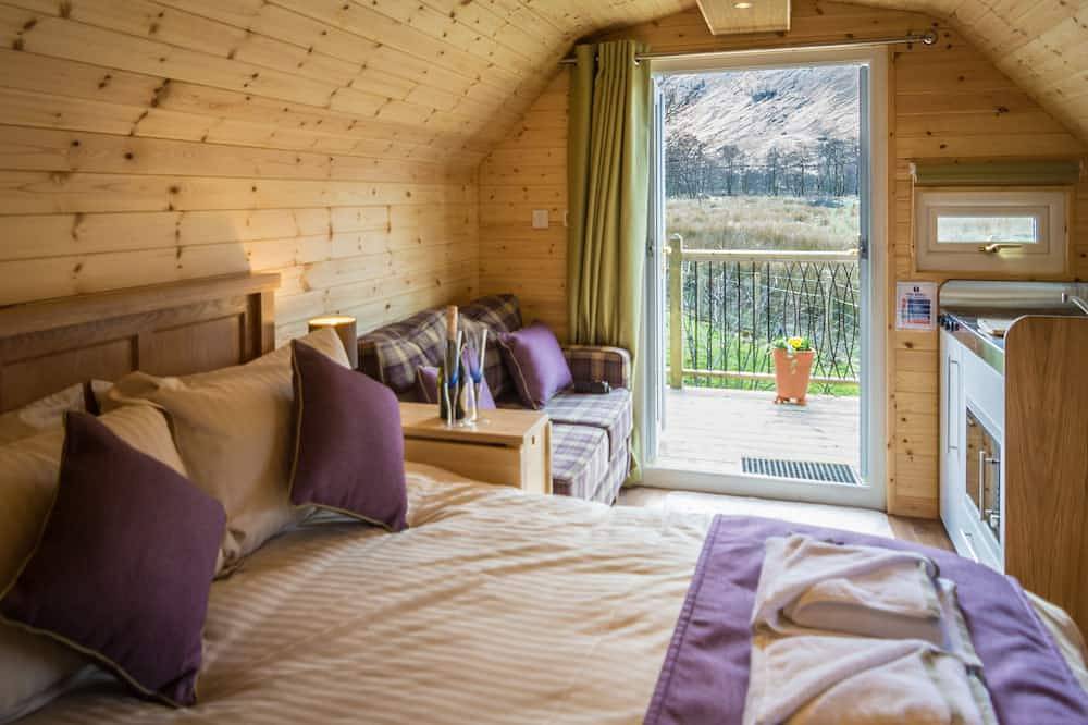 Cosy Eco Cabin with stunning views in Glencoe, Highlands