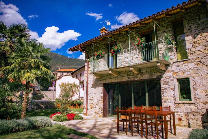 Ferienhaus für 4 Personen, mit Garten und Ausblick sowie Balkon am Lago Maggiore - 4