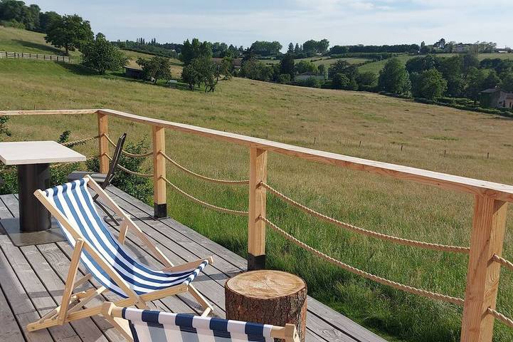 Gîte pour 2 personnes, avec jacuzzi et piscine à Chasselay - 3