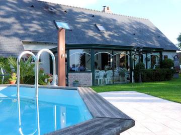 Chambre d’hôte pour 2 personnes, avec jardin et piscine en Indre-et-Loire