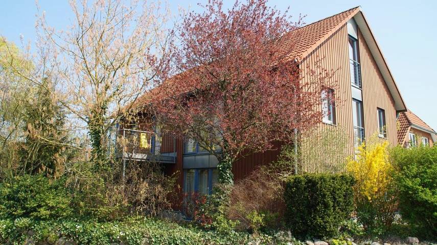 Hotel für 2 Personen, mit Balkon und Terrasse sowie Garten und Ausblick in Lüneburg