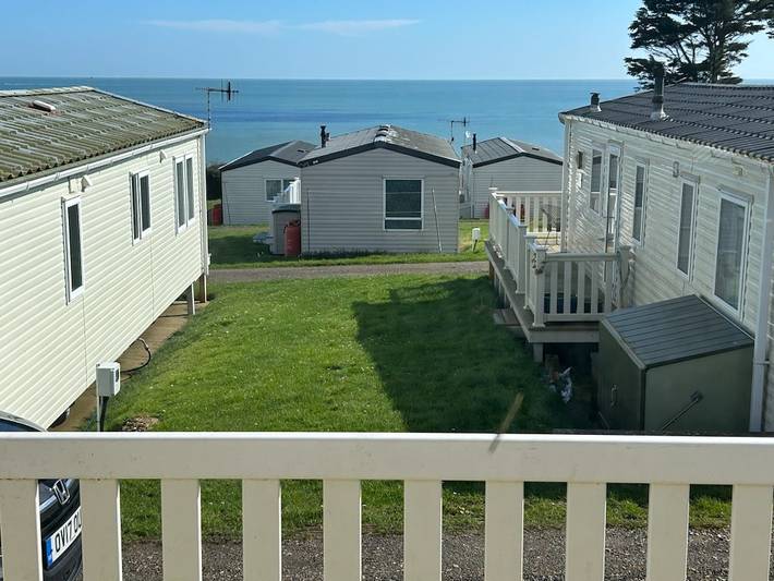 Cottage for 4 people, with terrace and ocean view in Bembridge