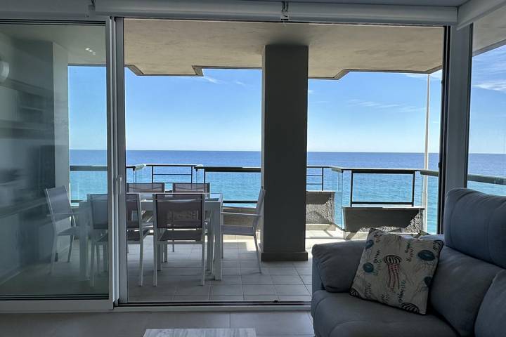 Apartamento para 6 personas, con vistas al mar y terraza, Familias con niños en Platja d'Aro