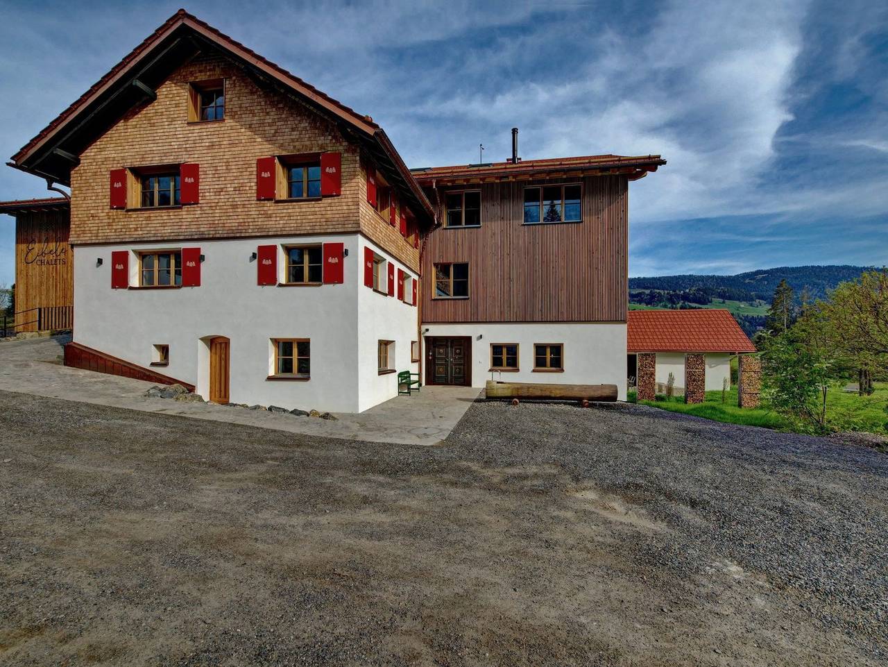 Ganze Ferienwohnung, Eibele Chalets - Chalet Hagspiel in Oberstaufen, Bodensee-Vorarlberg