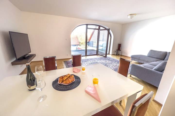 Gîte pour 4 personnes, avec balcon à Ljubljana