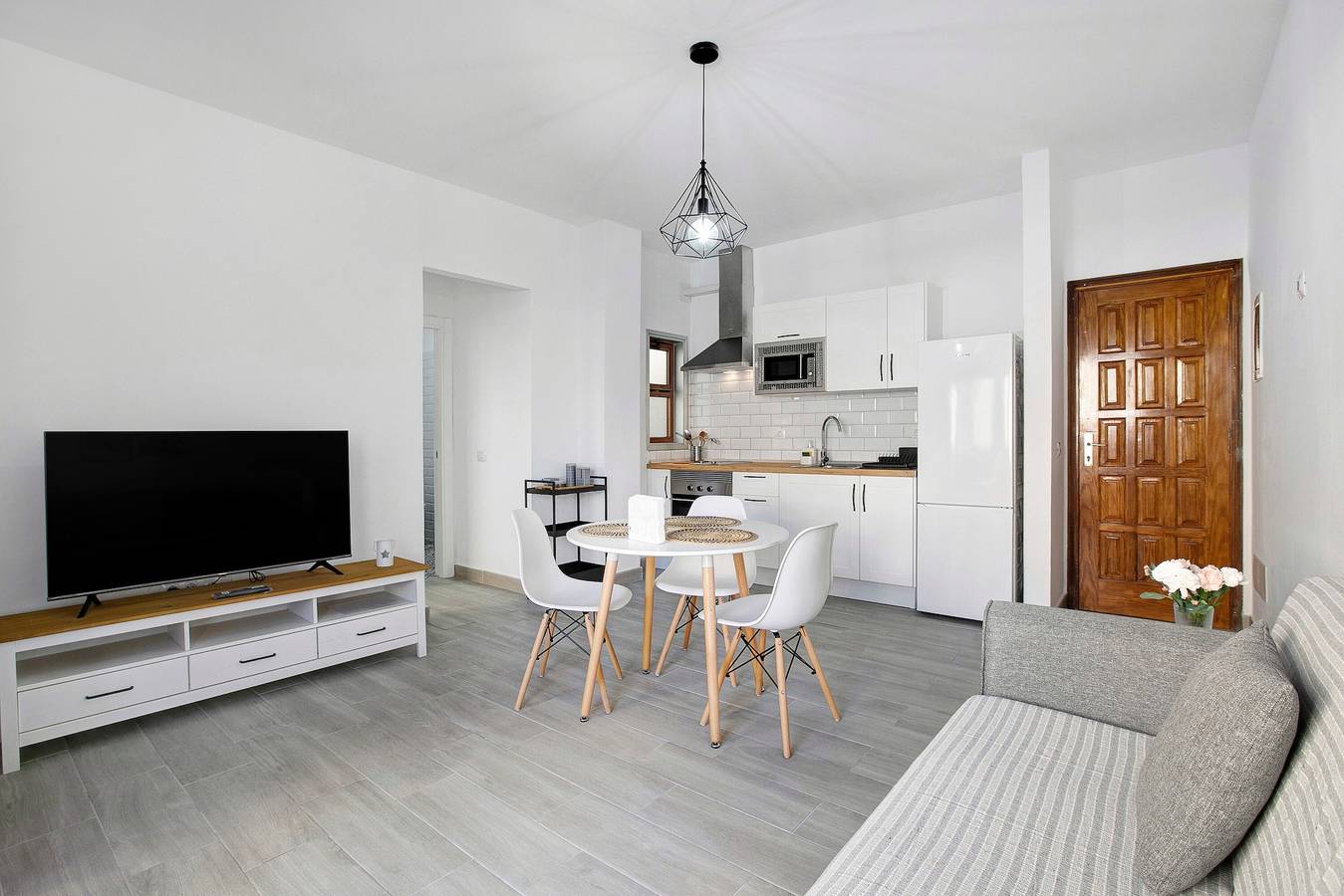 Apartamento entero, Apartamento de vacaciones 'Apartamento Kalma' con balcón y Wi-Fi in Las Eras, Fasnia